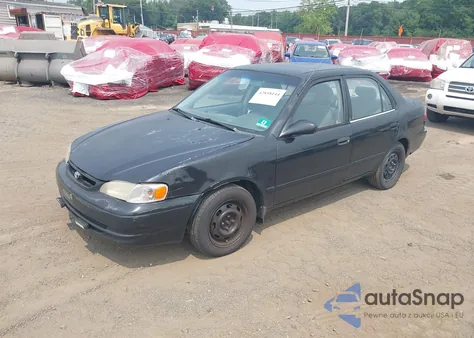 2000 Toyota Corolla Le from USA, damaged, VIN 2T1BR18E2YC293406